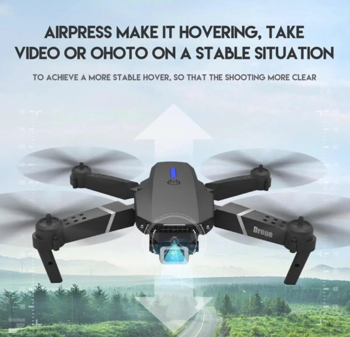 Dron E88 Pro Con Camara Dual