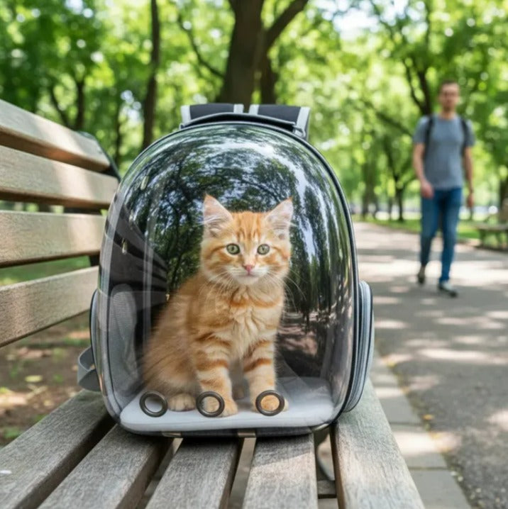 Mochila para llevar mascotas