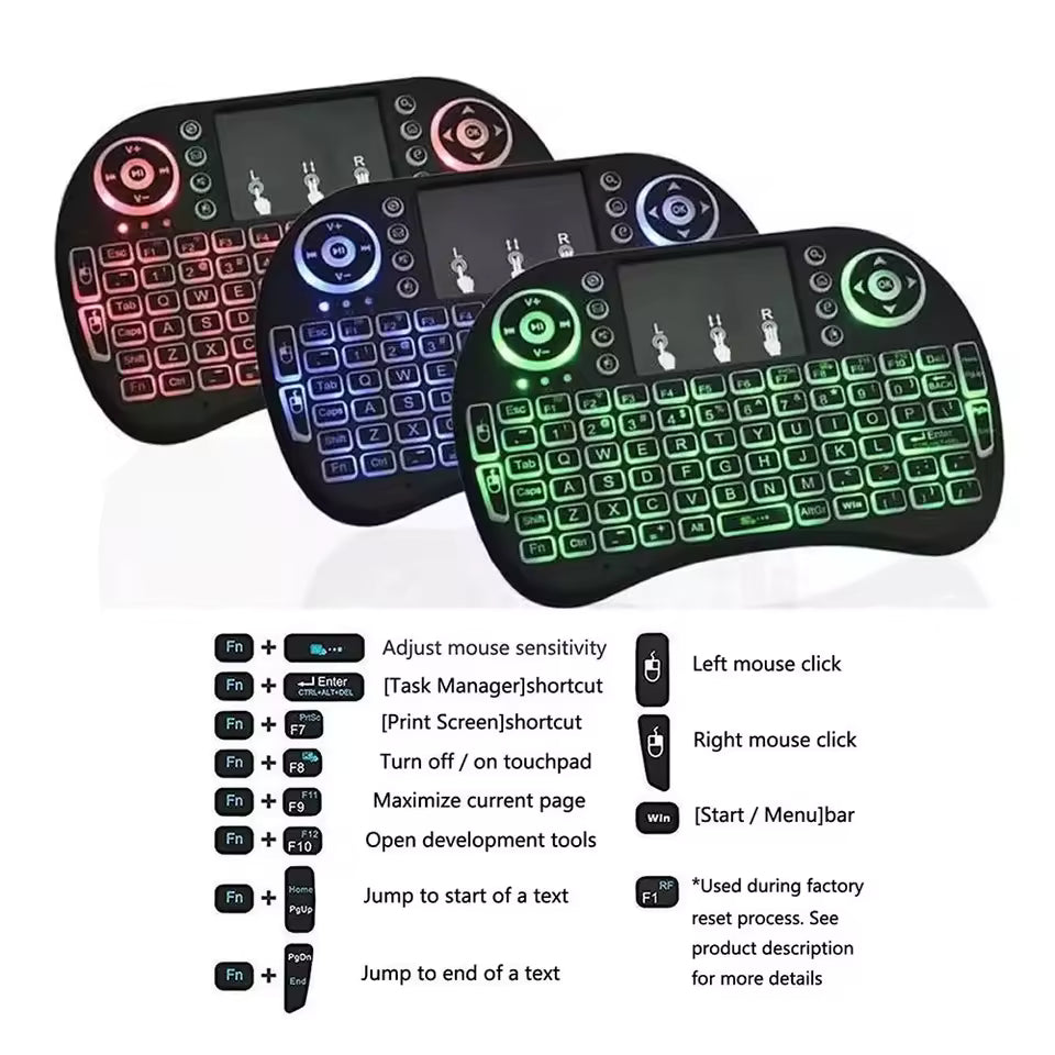 Mini Teclado Inalámbrico