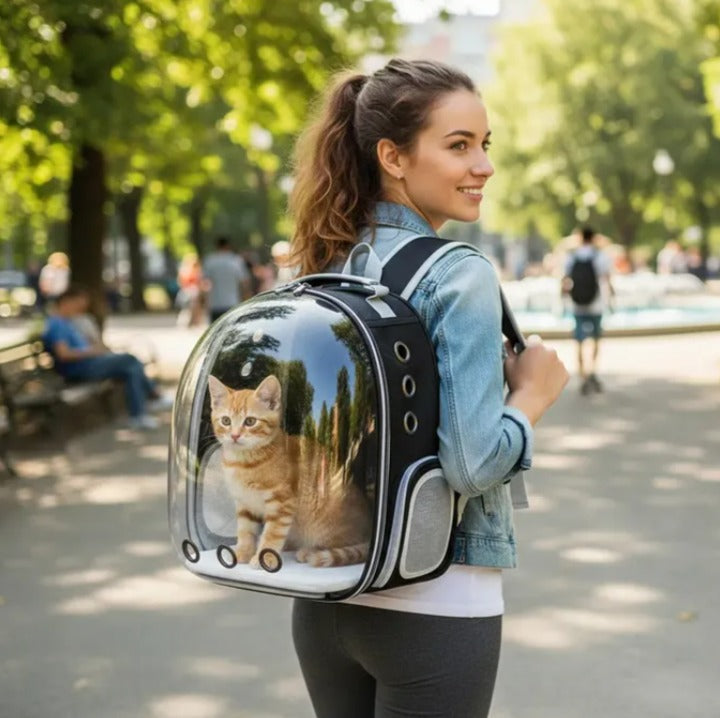 Mochila para llevar mascotas