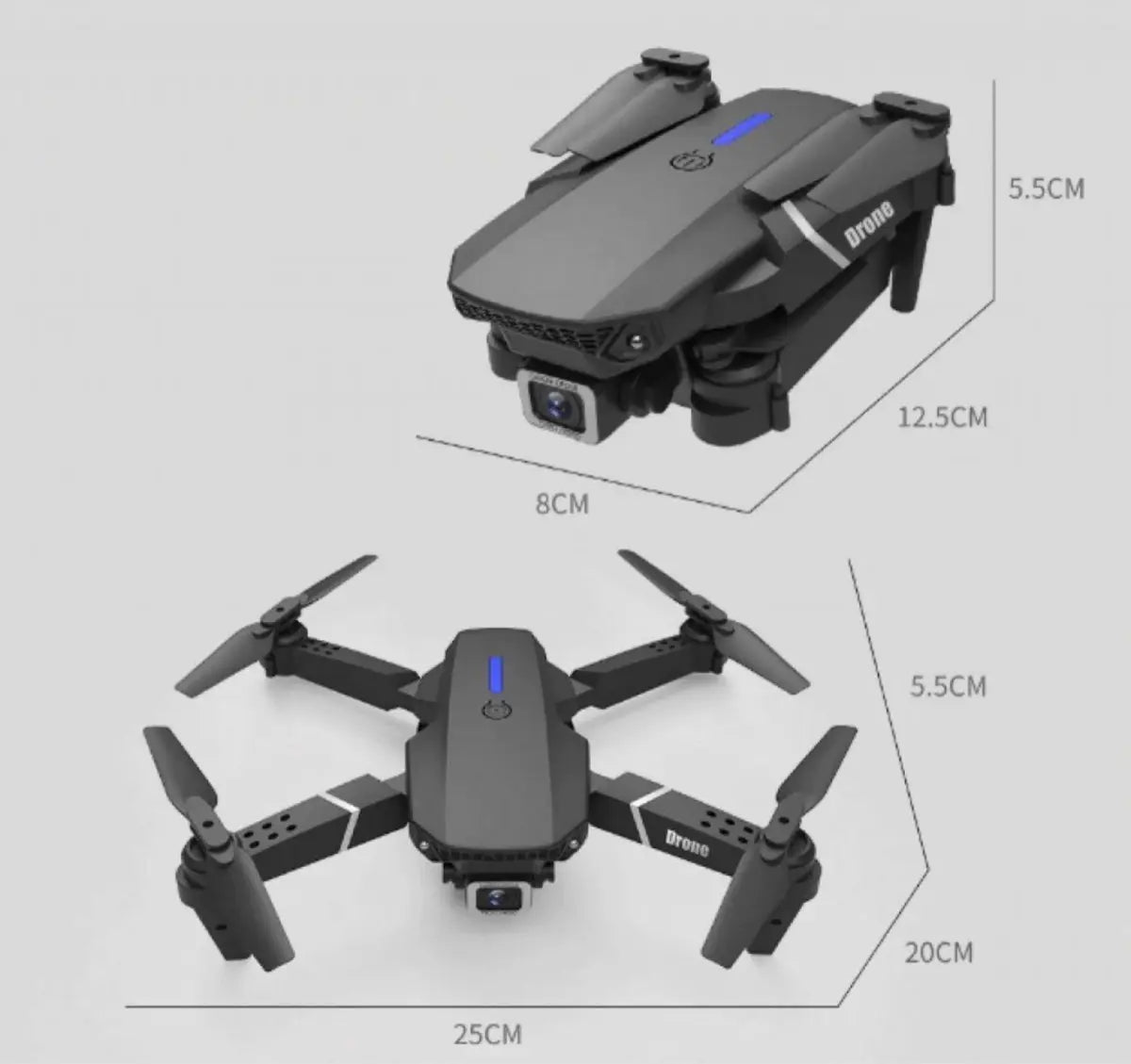 Dron E88 Pro Con Camara Dual