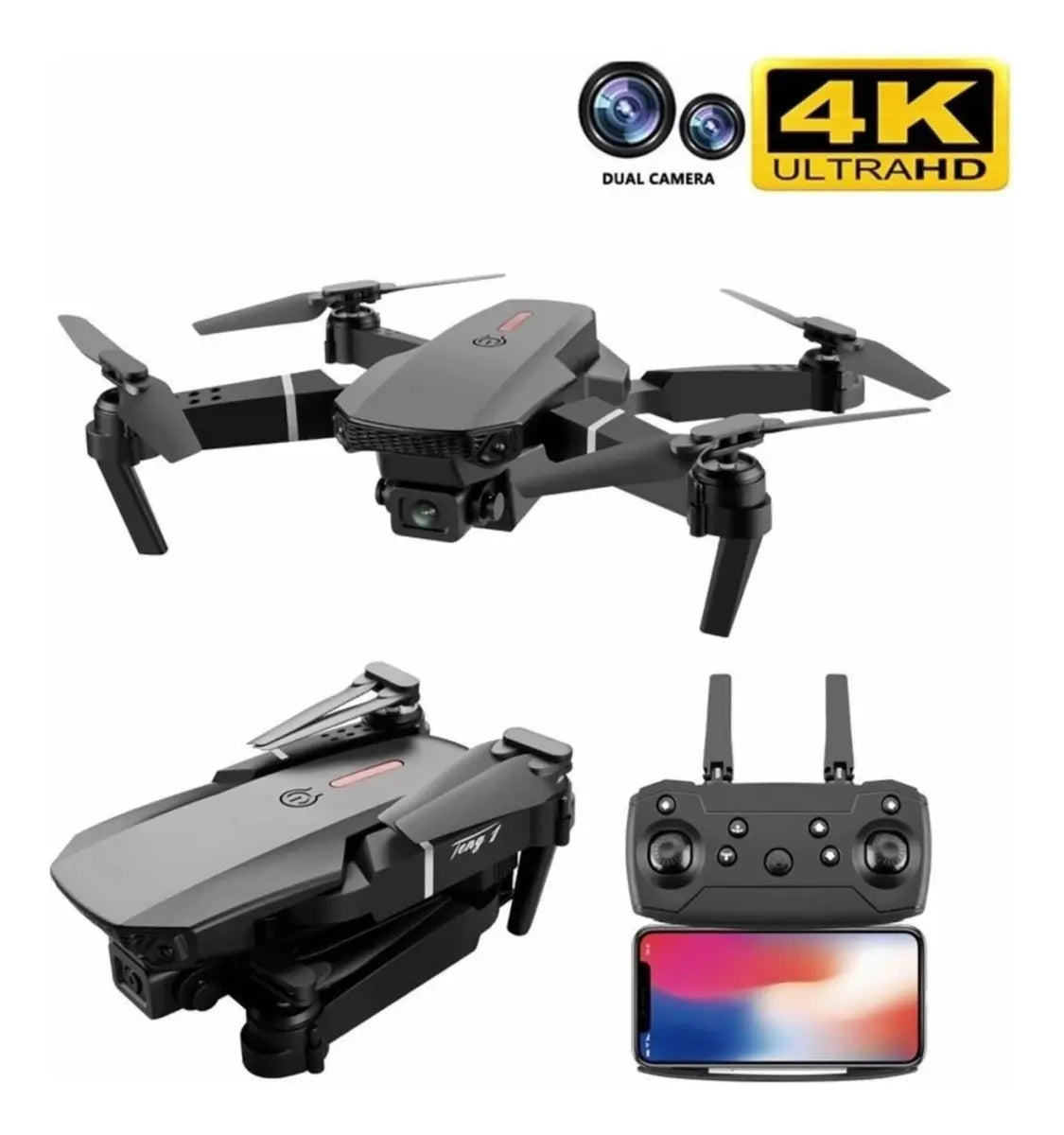 Dron E88 Pro Con Camara Dual