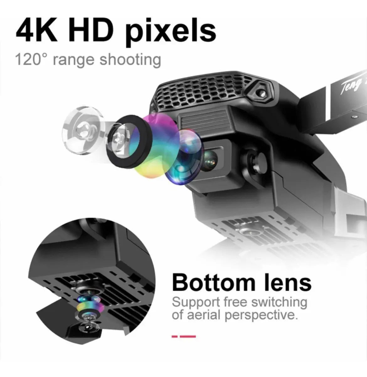 Dron E88 Pro Con Camara Dual